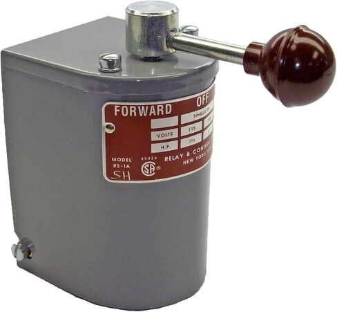 Relay & Control RS-1A-SH Single Phase Only Reversing Drum Control with Steel Handle in Kuwait