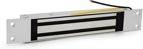 280 كجم 600 رطل من القابضة المغناطيسية قفل القص المخفي 12 فولت - قفل كهرومغناطيسي مع مؤشر LED للوصول الآمن إلى الباب in Kuwait