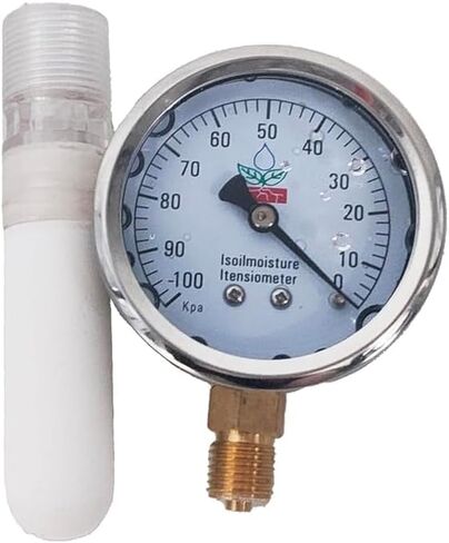 Portable Soil Tension Gauge Soil Tensiometer with Testing Range 0 to 1 Bar/100 Kpa Length 30cm in Saudi Arabia