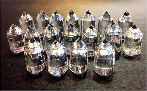 1 قطعة 50-60 مللي متر عصا كوارتز شفافة نقطة 24 جانب ، كريستال in Kuwait