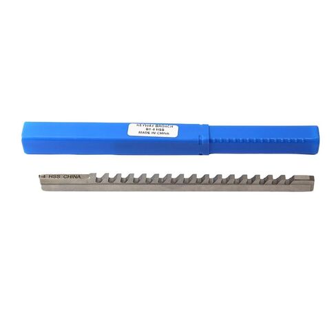 4mm HSS Keyway Broach B1 Push Type Metric Size Broaching Cutter High Speed Steel with 1 Shim for CNC Metalworking Cutting Tool in Saudi Arabia