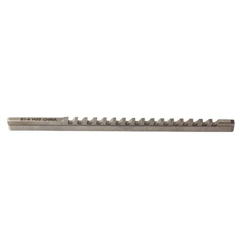 4mm HSS Keyway Broach B1 Push Type Metric Size Broaching Cutter High Speed Steel with 1 Shim for CNC Metalworking Cutting Tool in Saudi Arabia