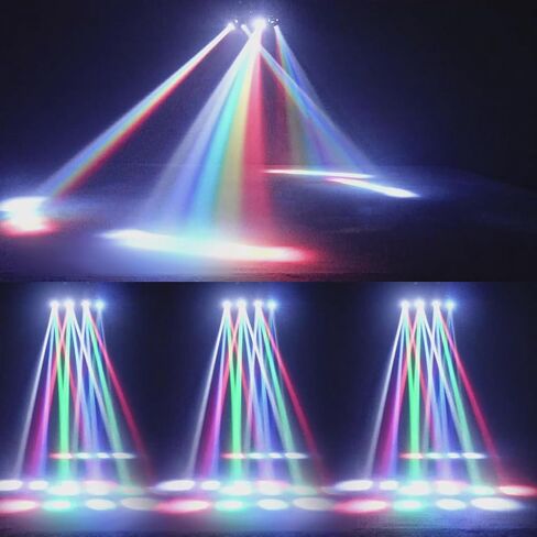 JUNMAN ذراعان بأربعة رؤوس Led شعاع متحرك رئيسي ضوء DJ ديسكو أضواء المسرح DMX512 13/23 قنوات لحفل الزفاف عرض الإضاءة الحدث in Saudi Arabia