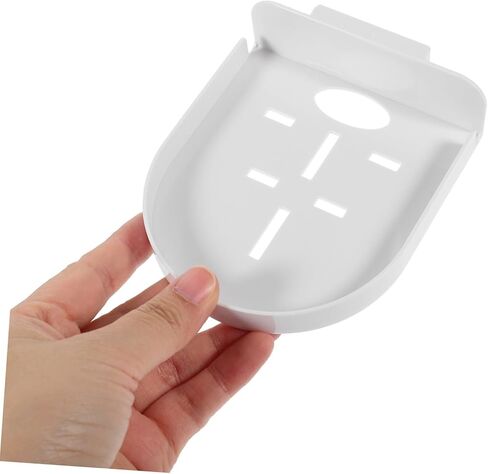 Wall Mounted Camera Shelf Cable Clips No Drill Router Holder Plastic Security Camera Rack for Living Room Small Mounting Shelf for Monitors and Speakers in Saudi Arabia