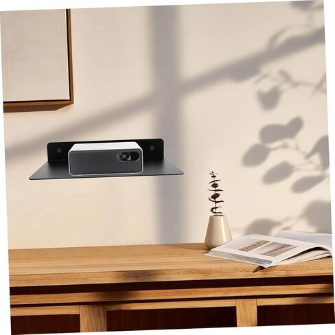Luxshiny Wall Mounted Router Storage Rack Projector Holder for Tv Cameras Home Supplies Space Saving Stable Design Easy Installation No Drilling Required High Grade in Saudi Arabia