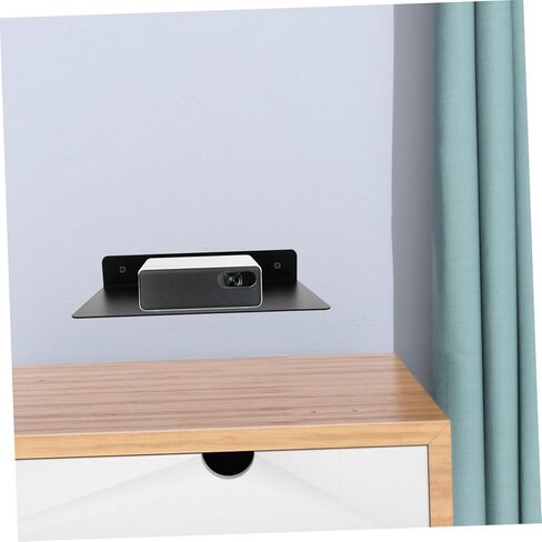 Luxshiny Wall Mounted Router Storage Rack Projector Holder for Tv Cameras Home Supplies Space Saving Stable Design Easy Installation No Drilling Required High Grade in Saudi Arabia