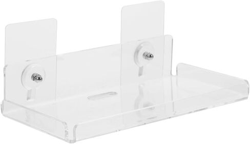 DOITOOL Large Acrylic Wall-Mounted Camera Shelf for Home Security No-Drill Installation for Bedroom and Living Room in Saudi Arabia