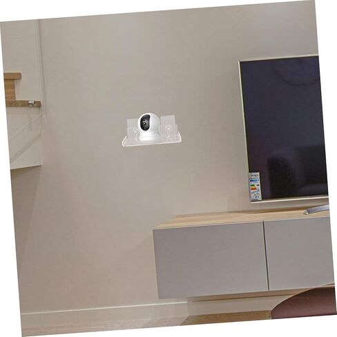 DOITOOL Large Acrylic Wall-Mounted Camera Shelf for Home Security No-Drill Installation for Bedroom and Living Room in Saudi Arabia