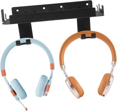 SHOWERORO Game Console Wall Mount for Console Multi-Functional Controller Holder and Headphone Hanger Vertical Storage Rack for Gaming Accessories for Wall Display and Organization in Saudi Arabia