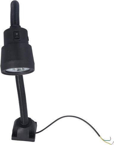 Walfront LED Work Light, Flexible Rotatable 5W LED Lamp with 360° Adjustable Gooseneck for CNC Machine Tool Industrial Lighting Projects Reading in Saudi Arabia