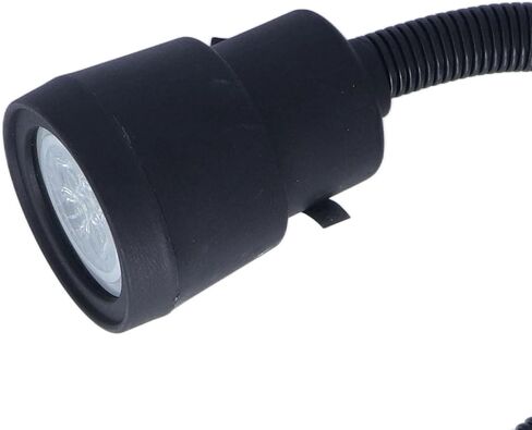 Walfront LED Work Light, Flexible Rotatable 5W LED Lamp with 360° Adjustable Gooseneck for CNC Machine Tool Industrial Lighting Projects Reading in Saudi Arabia