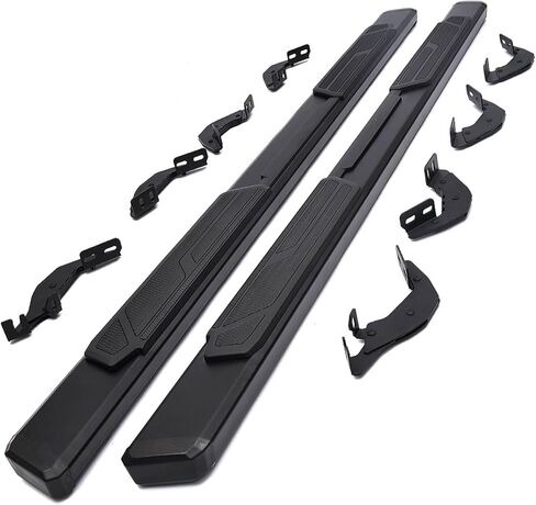 READIRED REARDER ANDROARS متوافقة مع 2025 2024 TOYOTA TACOMA CAB Double CAB 5.5 '' OEM Style 8 BRACKETS 600 LBS SELPED SEDED SELPEDERS. قضبان nerf مصنوعة من سبيكة الألومنيوم (النمط ج) in Kuwait