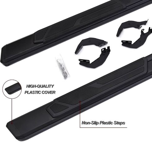 READIRED REARDER ANDROARS متوافقة مع 2025 2024 TOYOTA TACOMA CAB Double CAB 5.5 '' OEM Style 8 BRACKETS 600 LBS SELPED SEDED SELPEDERS. قضبان nerf مصنوعة من سبيكة الألومنيوم (النمط ج) in Kuwait