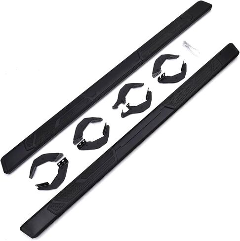 READIRED REARDER ANDROARS متوافقة مع 2025 2024 TOYOTA TACOMA CAB Double CAB 5.5 '' OEM Style 8 BRACKETS 600 LBS SELPED SEDED SELPEDERS. قضبان nerf مصنوعة من سبيكة الألومنيوم (النمط ج) in Kuwait