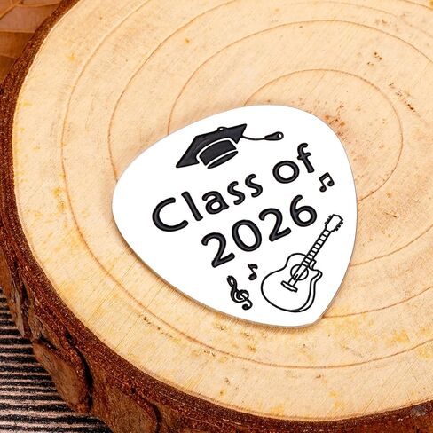 Graduation Gifts for Him Her Class of 2026 Guitar Pick - Gifts for Music Students Girls Boys Him Her Senior High School College Graduate - Graduation Season Birthday Farewell Christmas Keepsake in Saudi Arabia