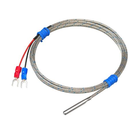 مسبار مزدوج حراري مستشعر درجة الحرارة من النوع K/E | مسبار درجة حرارة الإبرة | الأسلاك الحرارية الصناعية (نوع 4m-K) in Kuwait
