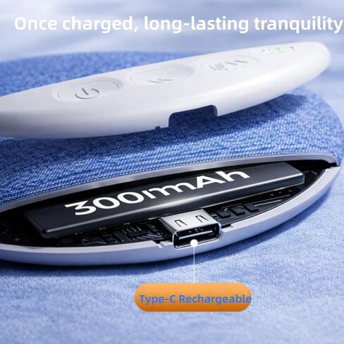 Pillow Speaker for Sleeping, Mini Under Pillow Speaker Bluetooth with Timer and White Noise Sound Machine, 2026 New Wireless Headphone-Free Sleep Speakers for Side Sleeper in Saudi Arabia