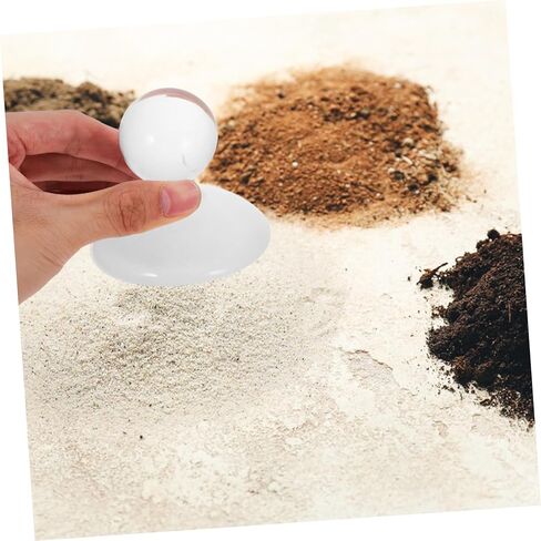 Luxshiny Crystal Pestle for Grinding Pigments Minerals Ergonomic Design Faux Crystal Construction Bottom for Smooth Mixing for Laboratory Home Use in Saudi Arabia