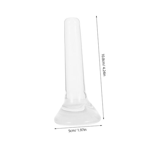 Alipis Frosted Pestle Crystal Grinding Rod Replacement Pestle Rod Flat Bottom Manual Grinder Stick Pigment Grinding for in Saudi Arabia