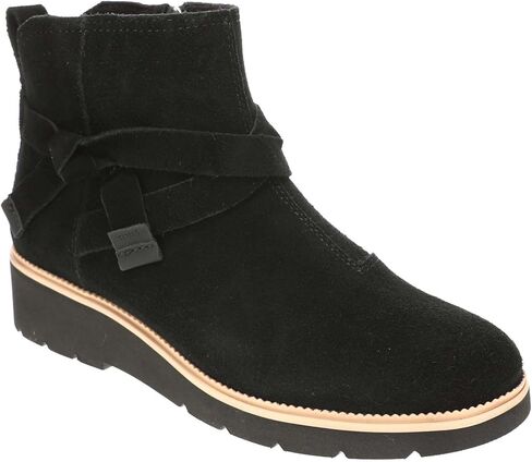 TOMS - Womens Marlow Boots, Color Ws Blk Suede, Size: 8 B(M) US in Saudi Arabia