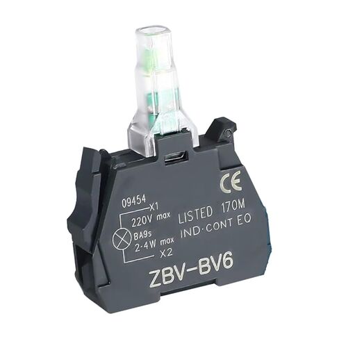 1 قطعة مفتاح زر الضغط، 22 مم مقاوم للماء مضيء دفع مؤقت LED NB5 XB5 AW33B1C 22 مم إرجاع الربيع (أصفر، 2NO، 24 فولت) in Kuwait