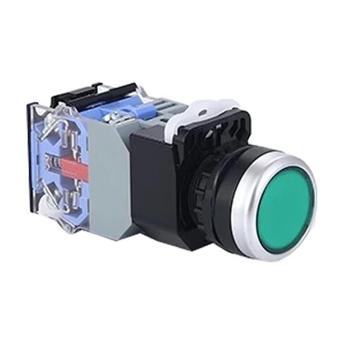 1pc Push Button Switch, 22mm LA38-11D/11DS with Light on/Off Momentary/Latching 220V 24V LED Indicators(Pink,Reset,380V) in Kuwait