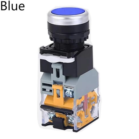 1 قطعة مفتاح زر الضغط، 22 مم LA38-11D/11DS مع ضوء تشغيل/إيقاف مؤقت/إغلاق 220 فولت 24 فولت مؤشرات LED (برتقالي، قفل، 380 فولت) in Kuwait