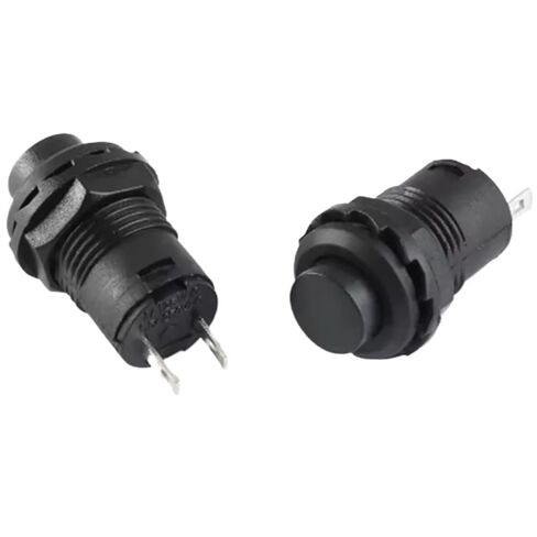 5pcs Push Button Switch, DS-428 DS428 12mm Button Switch 3A 125V 1.5A 250V Locking(Red) in Saudi Arabia