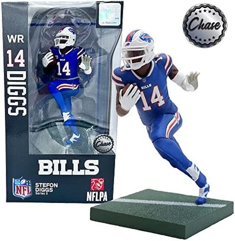 سلسلة مجسمات Dragon NFL Stefon Diggs(Buffalo Bills) Chase مقاس 6 بوصات 3 in Kuwait