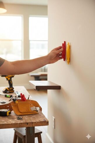 4 قطع من مسامير تحديد موقع المسامير المغناطيسية، مسامير معدنية مكتشفة للمسامير، مغناطيس قوي للجدران الجافة والبناء الخشبي، لا حاجة إلى بطارية in Kuwait