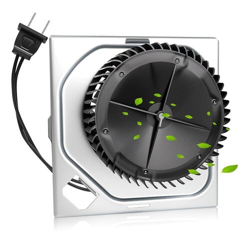 مجموعة مروحة الحمام S97017450 لـ Broan 771، 771-A، محرك مروحة العادم يستبدل S97017450 120V، 70CFM، 1.5A، 3000 دورة في الدقيقة، يشمل المحرك وعجلة النفخ ولوحة التثبيت in Saudi Arabia