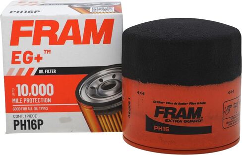 فلتر زيت دوار عالي الأداء HP16 من FRAM Racing لموديلات مختارة من سيارات كاديلاك وكرايسلر ودودج وفورد وجيب ولينكولن ومازدا وميركوري ورام in Saudi Arabia