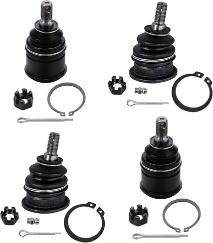 Detroit Axle-مجموعة مفاصل الكرة الأمامية لفورد 2003-2006 Crown Victoria Lincoln Town Car Mercury Grand Marquis 2003-2004 Marauder ، 4 Upper Lower Ball Comborts in Kuwait