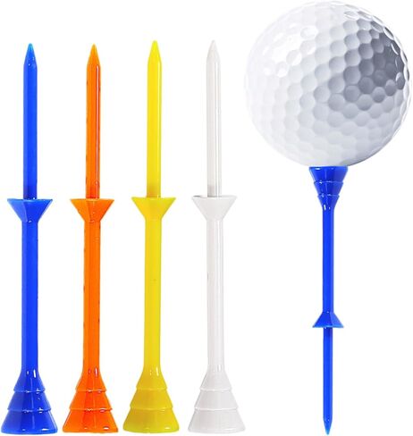 تي شيرتات حامل جولف قياسية، تي شيرتات ذات مقاومة منخفضة، مسافة أكبر، ارتفاع ثابت، مجموعة تي شيرتات لتدريب سائقي الجولف in Kuwait