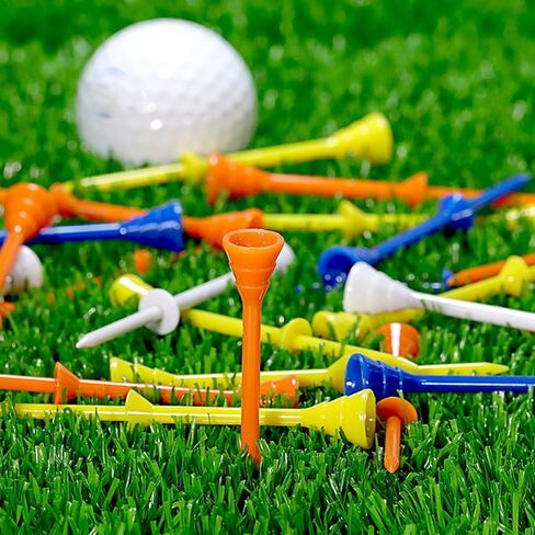 تي شيرتات حامل جولف قياسية، تي شيرتات ذات مقاومة منخفضة، مسافة أكبر، ارتفاع ثابت، مجموعة تي شيرتات لتدريب سائقي الجولف in Kuwait