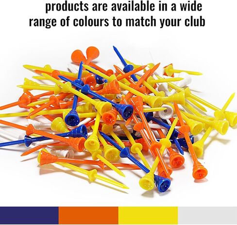 تي شيرتات حامل جولف قياسية، تي شيرتات ذات مقاومة منخفضة، مسافة أكبر، ارتفاع ثابت، مجموعة تي شيرتات لتدريب سائقي الجولف in Kuwait