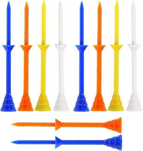 تي شيرتات حامل جولف قياسية، تي شيرتات ذات مقاومة منخفضة، مسافة أكبر، ارتفاع ثابت، مجموعة تي شيرتات لتدريب سائقي الجولف in Kuwait