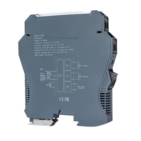 واحد في واحد خارج محول الإشارات التناظرية 4-20ma 75mv 0-10V 0-5V 35MM السكك الحديدية (0-20ma الإخراج، 0-10V المدخلات) in Saudi Arabia