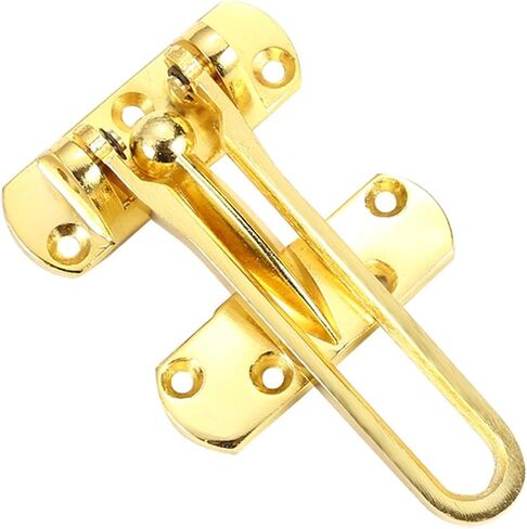 سلسلة قفل أمان لباب المنزل، مضادة للسرقة، باب غرفة الباب، مشبك قفل، سلسلة أمان من الفولاذ المقاوم للصدأ (فضي) in Kuwait