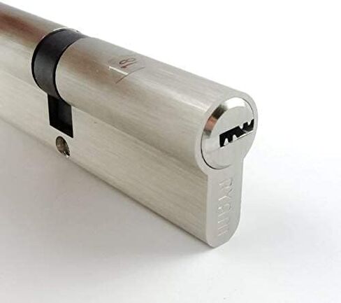 Thumb turn euro cylinder lock,Lock Cylinder Double Open Lock Door Window Security 55 60 70 80 90 100 110 120mm Cylinder Living Room Lock Handle Brass Key Door Barrel Lock ) ( Color :(75(37.5 37.5)) in Saudi Arabia