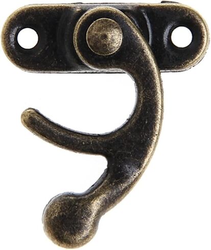 Latch Lock Antique Decorative Jewelry Gift Wine Wooden Box Hasp Latch Hook Screws Hot in Saudi Arabia