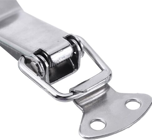 Latch Lock Wooden Box Metal Lock Spring Loaded Clamps Stainless Steel Toggle Latch Catch for Luggage Wooden Case Toolbox in Saudi Arabia
