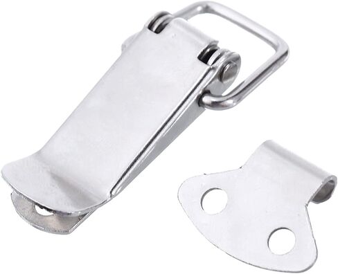 Latch Lock Wooden Box Metal Lock Spring Loaded Clamps Stainless Steel Toggle Latch Catch for Luggage Wooden Case Toolbox in Saudi Arabia