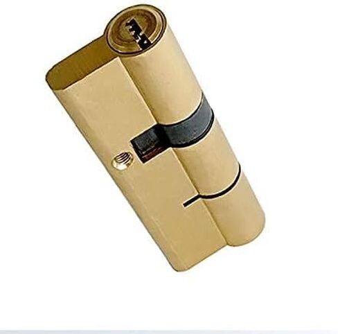 الإبهام بدوره قفل اسطوانة اليورو، AB قفل الأساسية 110mm اسطوانة AB مفتاح مكافحة سرقة مدخل النحاس قفل الباب صف واحد قفل الرخام الأساسية قفل الباب برميل (2PCS 110 (32.5x77.5)) in Saudi Arabia