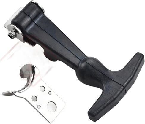 قفل بمزلاج المزالج المجلفنة مشبك حامل زر داخلي هوك المطاط مطاطا مركبة امتصاص الصدمات غطاء المحرك غلق بمشبك in Kuwait