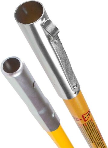 مجموعة المنشار القطبي مقاس 18 بوصة مع شفرة مزدوجة سميكة مقاومة للصدأ ومطلية بالكروم مقاس 15 بوصة مع أسنان مقواة بالنبض وسعة قطع 8 بوصة، 3 × 6 أقدام. أعمدة من الألياف الزجاجية الصفراء (40207) in Kuwait