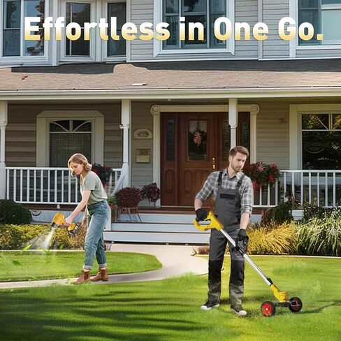 مجموعة كومبو منفاخ الأعشاب وأوراق الشجر اللاسلكية بقوة 20 فولت مع بطاريتين، أدوات تشذيب كهربائية مع 11 قطعة شفرات لبطارية ماكيتا، ماكينة تشذيب العشب، جزازة العشب، أداة تقطيع الفرشاة، أداة حديقة الفناء YellowC in Kuwait