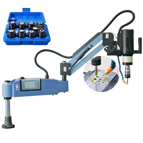 الأسهم الأمريكية تلقائيا إضافة النفط الكهربائية التنصت الذراع آلة M3-M16 Tapper متعدد الاتجاه مع 9 قطعة ANSI Collets in Kuwait