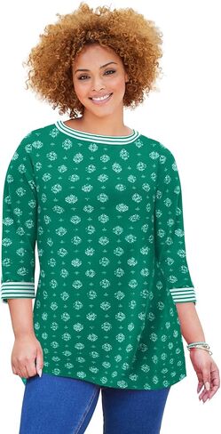كاثرين للنساء زائد الحجم ليز و ME Boatneck TOP in Saudi Arabia