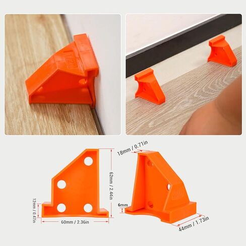 YWBL-WH Laminate Flooring Installation Kit Double Sided Mallet Tapping Block Pull Bar 20 Spacers in Saudi Arabia
